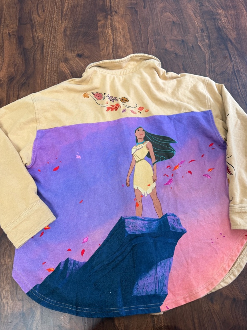 Disney Parks Pocahontas Long Sleeve Button Down Shirt - Picture 7 of 10